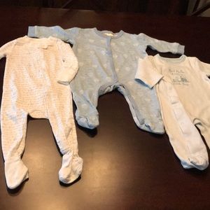 3-6 mo infant onsies-bundle of three.